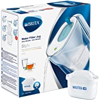 Los mejores  - BRITA Style azul - Jarra de Agua Filtrada con 1 cartucho MAXTRA+- Filtro de agua BRITA que reduce la cal y el cloro…